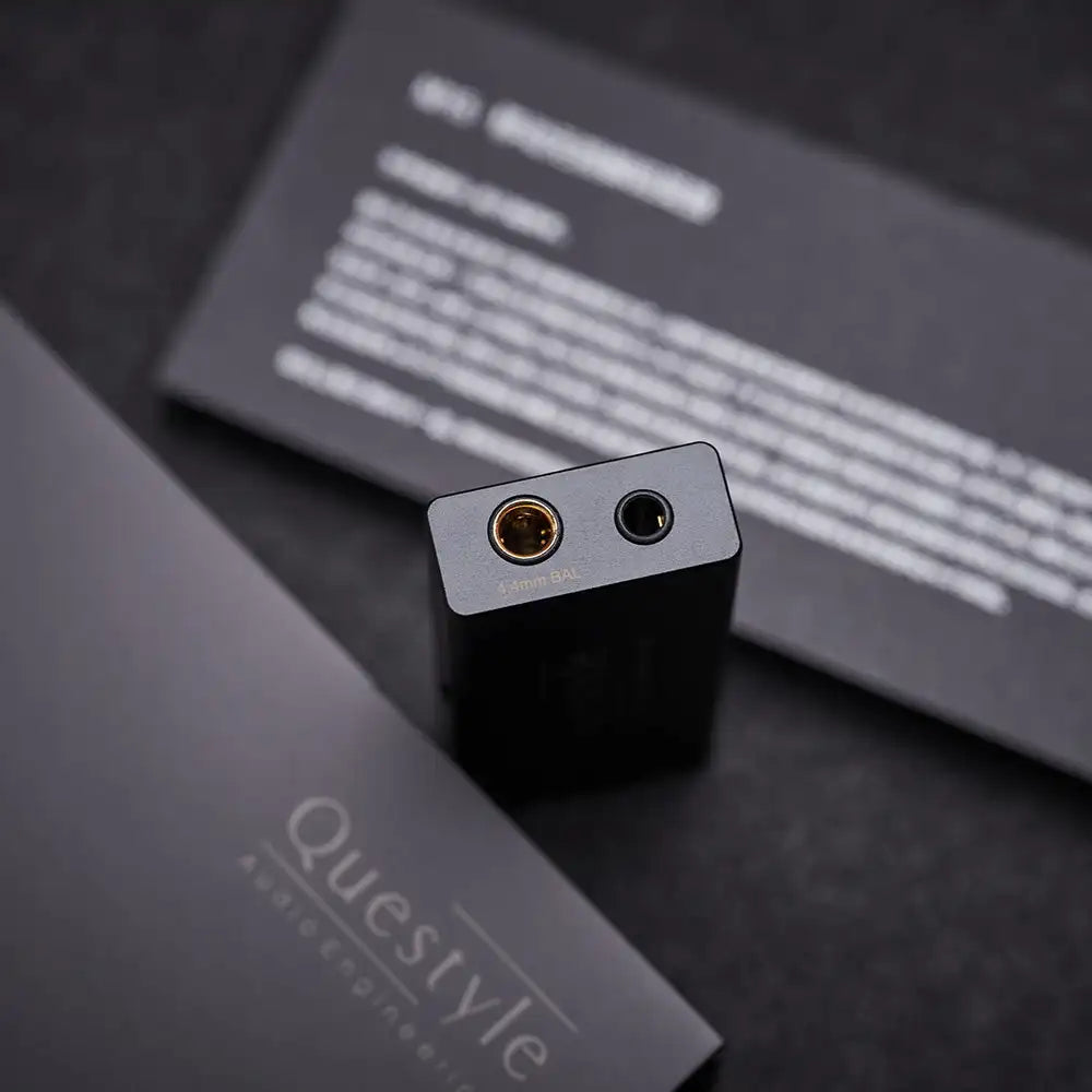Questyle M15 Portable Dongle DAC/Headphone Amplifier ES9281AC Sabre DAC Chip 32-Bit/384kHz PCM, DSD256 MQA Tidal Original New