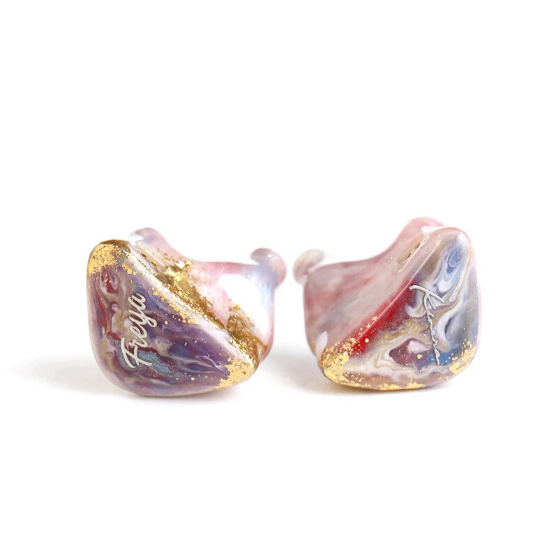 KINERA Freya 3BA+1DD In Ear Earphones Hybrid Hand Painted Earbud HIFI DJ Monitor Headset