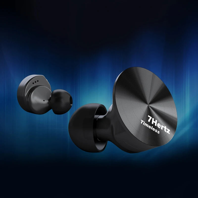 7HZ Timeless Iems 14.2Mm Planar Hifi Music Monitor In-Ear Earphones CNC Aluminum Shell Earbuds with Detachable MMCX Cable