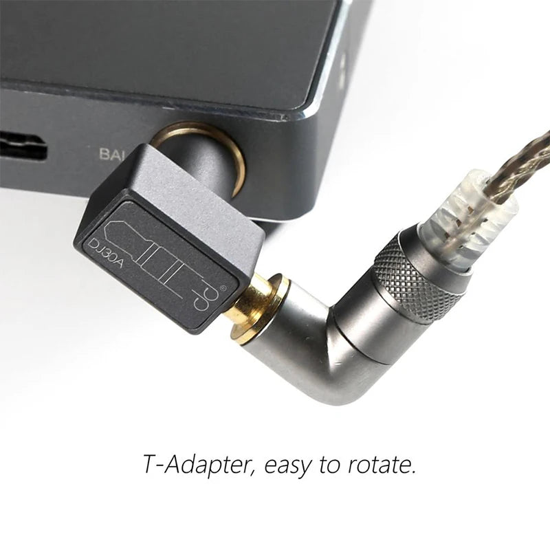 DD ddHiFi DJ30A Adapter 3.5mm Female to 4.4mm Male Apply to 3.5mm Earphone Cable from 4.4 Output