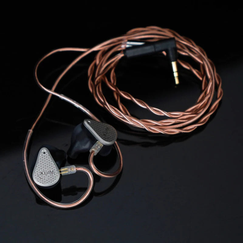 MOONDROP Variations 2EST+2BA+DD Earphones Tribrid IEM with Detachable Cable