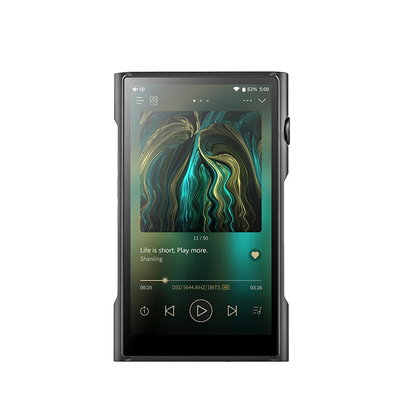 Shanling M6 Ultra Portable Hi-Res Player M6U Bluetooth 5.0 4*AK4493SEQ DAC 32Bit/768kHz DSD512 Single-End and Balanced Output