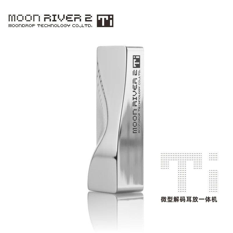 MOONDROP Moonriver2 TI Portable DAC/AMP 3.5mm Single-ended 4.4 Balanced DSD256 32Bit/384kHz moonriver 2 Headphone Amplifier