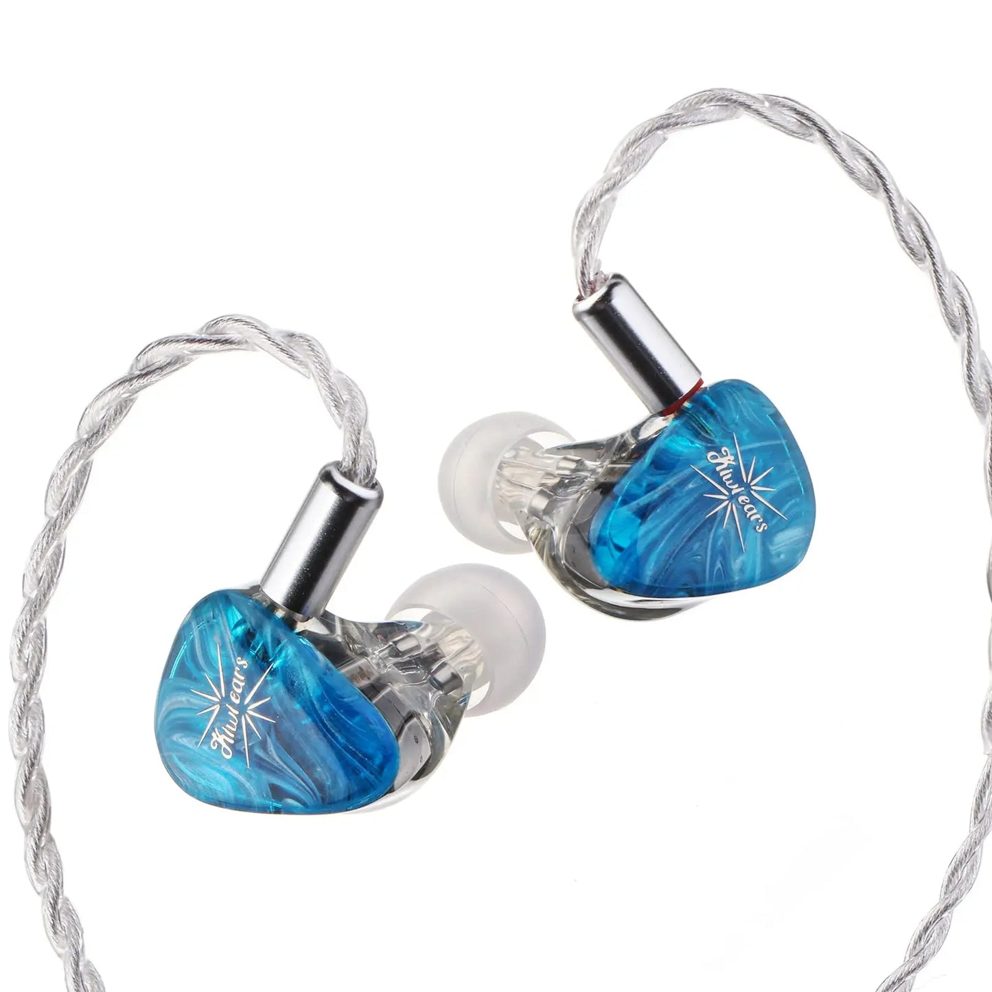 Kiwi Ears Orchestra Lite in Ear Monitor (Blue) + Kiwi Ears Allegro Portable Headphone Amplifier