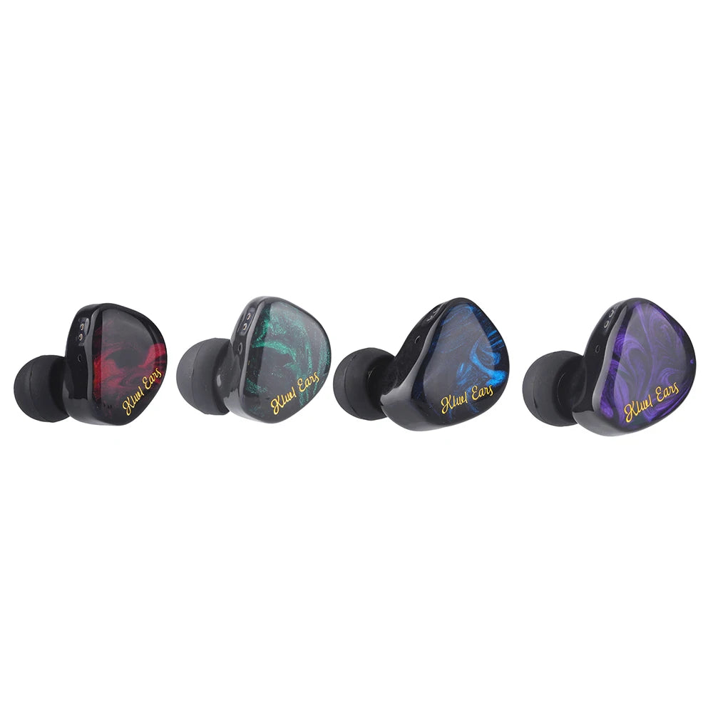 Kiwi Ears Cadenza 10mm Beryllium Dynamic Driver IEM 3D Printed with Detachable Interchangeable Plug 0.78 2pin 3.5mm IEM Cable