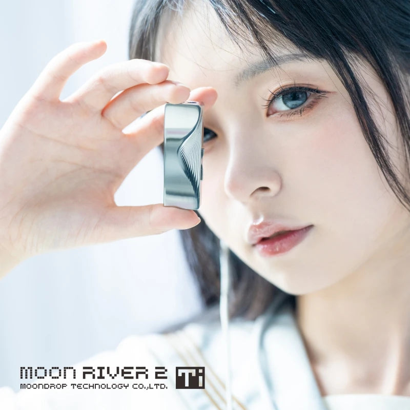 MOONDROP Moonriver2 TI Portable DAC/AMP 3.5mm Single-ended 4.4 Balanced DSD256 32Bit/384kHz moonriver 2 Headphone Amplifier