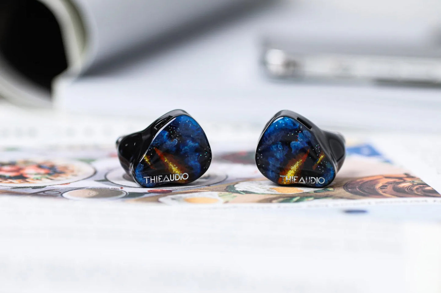 Pre-order THIEAUDIO Origin 1DD+4BA+2EST+1BC Quadbrid IEM Hifi Headphones with Custom Upgraded Cable for Audiophiles Musicians