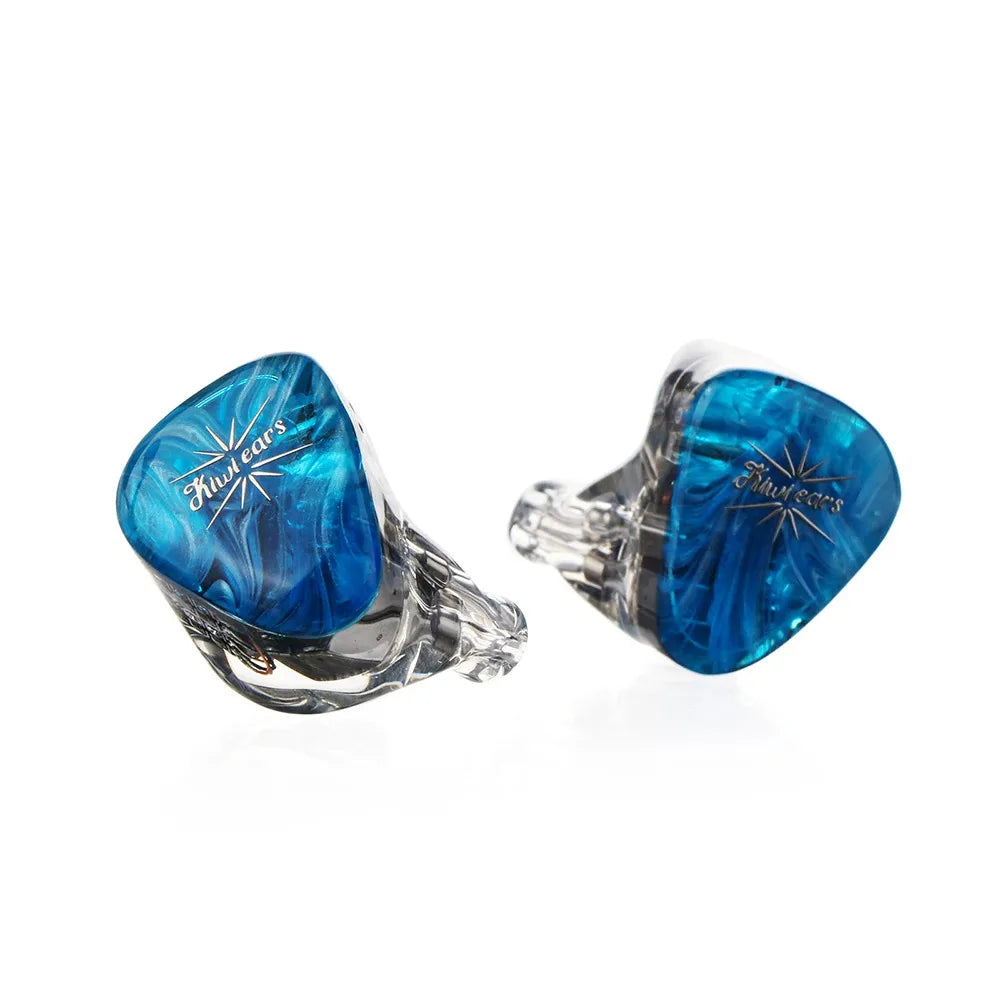 Kiwi Ears Orchestra Lite in Ear Monitor (Blue) + Kiwi Ears Allegro Portable Headphone Amplifier