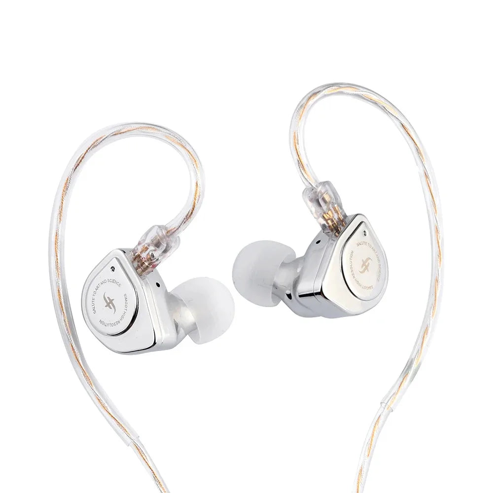 SIMGOT EW200 10mm SCP Diaphragm Dual-Magnetic-Circuit & Dual-Cavity Dynamic Driver In-Ear Earphones