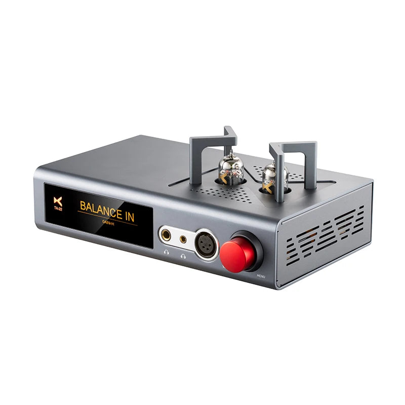 XDUOO TA-22 DAC&Tube Balance Headphone Amplifier ES9038Q2M*2 USB DSD256 32Bit/384kHz TA22 HD Bluetooth DAC Amp