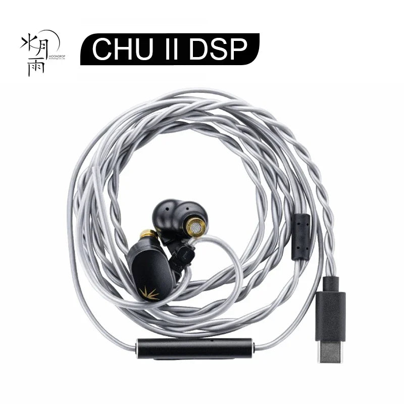 CHU II DSP TYPE-C Earphones High Performance Dynamic Driver USB-C In-Ear Monitors Headphones