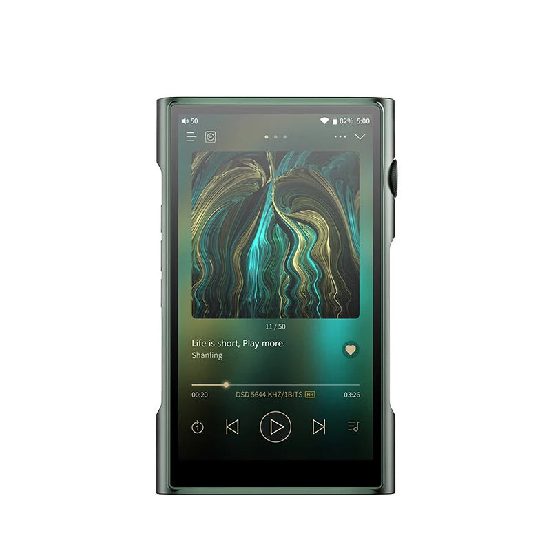 Shanling M6 Ultra Portable Hi-Res Player M6U Bluetooth 5.0 4*AK4493SEQ DAC 32Bit/768kHz DSD512 Single-End and Balanced Output
