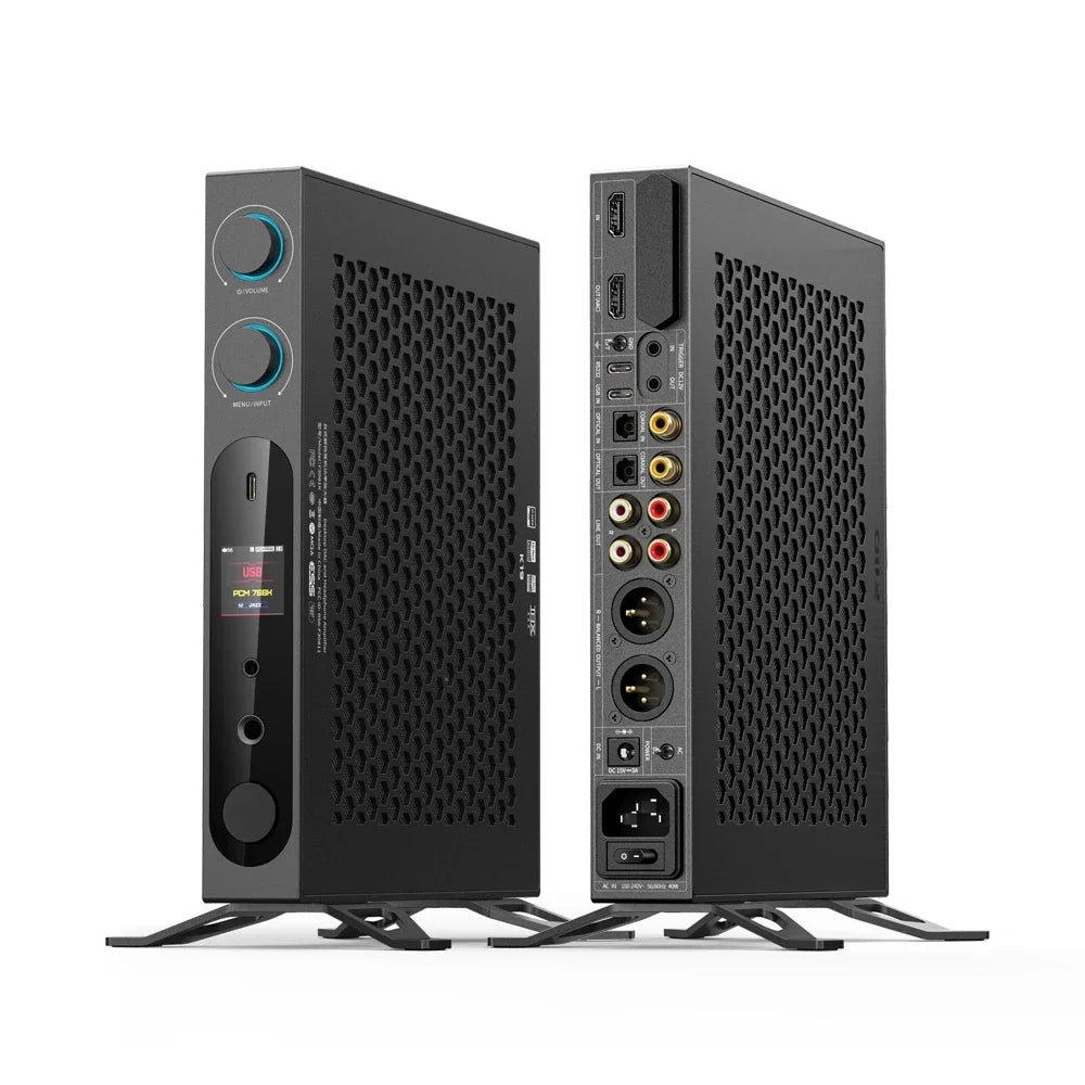 FiiO K19 Flagship Desktop DAC Headphone Amplifier Hi-Res Audio Dual ES9039SPRO HIFI Decoder DSD512 31-band PEQ XMOS XU-316