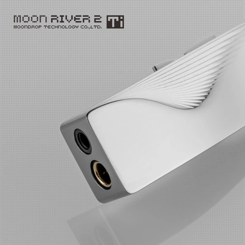 MOONDROP Moonriver2 TI Portable DAC/AMP 3.5mm Single-ended 4.4 Balanced DSD256 32Bit/384kHz moonriver 2 Headphone Amplifier