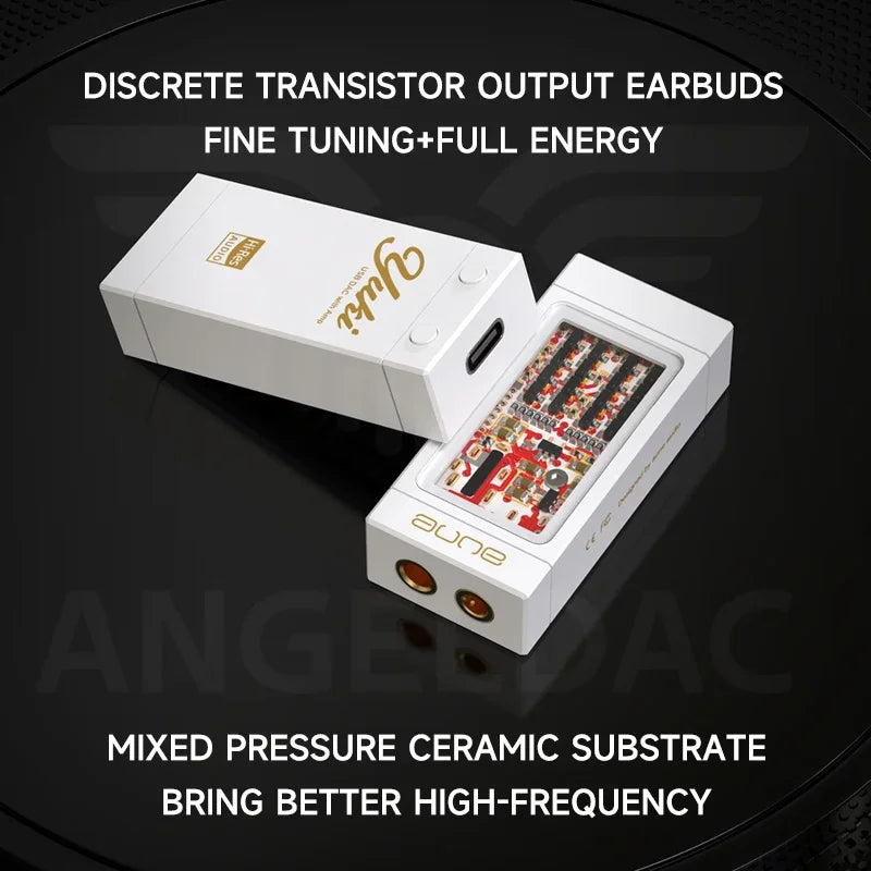 AUNE Yuki Portable Decoding Amplifier HiFi DAC AMP Dual CS43198 PCM32bit/768k DSD256 4-way Balanced USB DAC Headphone AMP HiFiGo