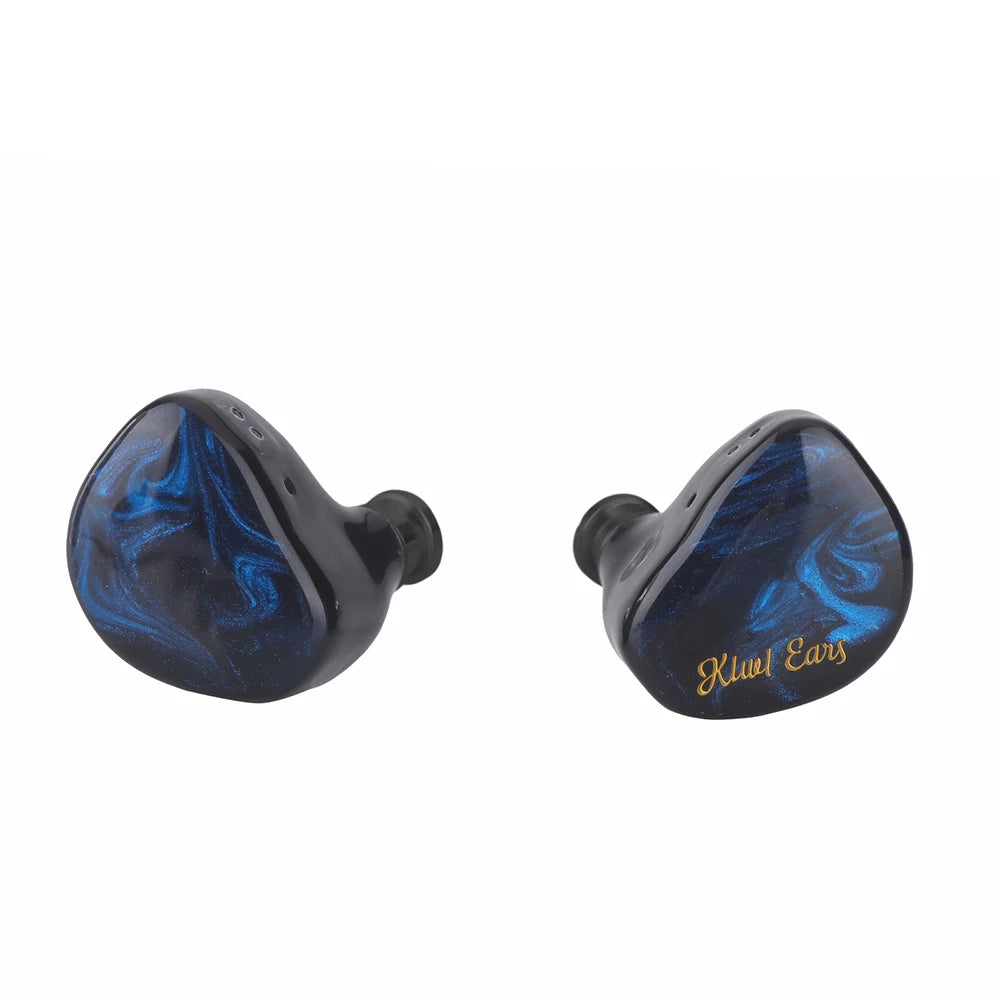 Kiwi Ears Cadenza 10mm Beryllium Dynamic Driver IEM 3D Printed with Detachable Interchangeable Plug 0.78 2pin 3.5mm IEM Cable