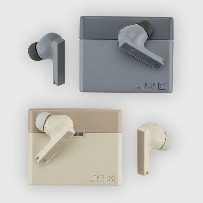 MOONDROP MOCA HiFi Sound Quality ANC TWS Low Latency Automatic Reconnection Wireless Charging BASS Control In-ear headphones