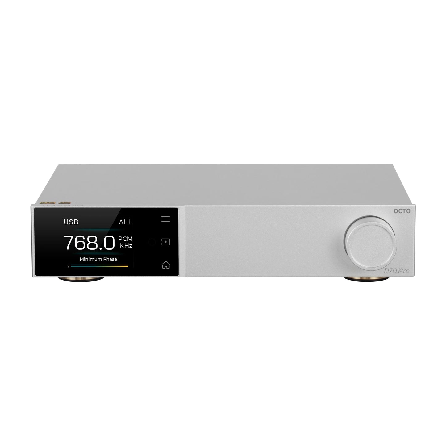 TOPPING D70Pro OCTO HIFI DAC 8x CS43198 DAC Chip Hi-res Wireless Audio Decoder XMOS XU316 Bluetooth 5.1 LDAC RCA/XRL Output