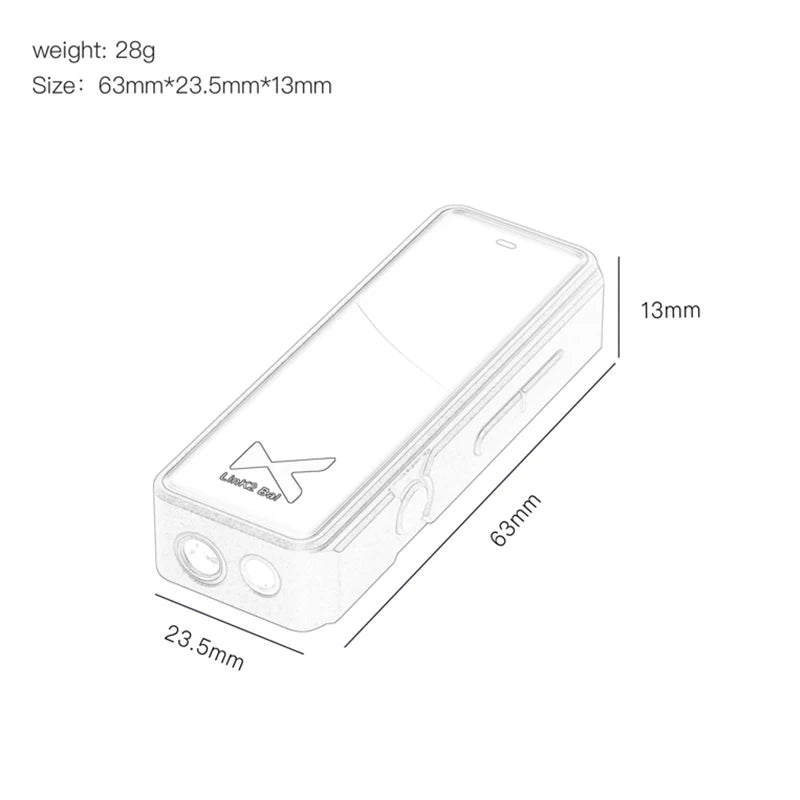XDUOO Link2 Bal Max USB DAC Balanced Headphone Amplifier CS43131*2 DAC Headphone amplifier Type C link 2 BAL DSD256 4.4mm+3.5mm
