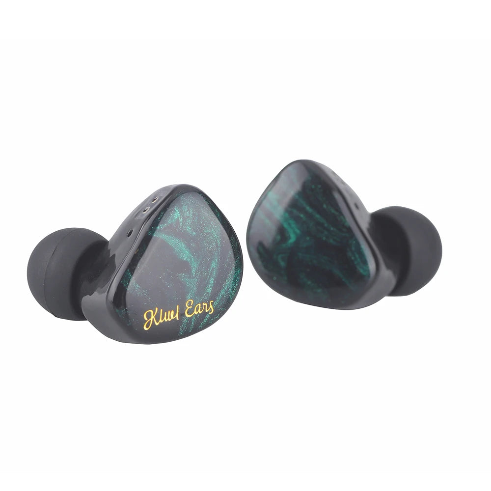 Kiwi Ears Cadenza 10mm Beryllium Dynamic Driver IEM 3D Printed with Detachable Interchangeable Plug 0.78 2pin 3.5mm IEM Cable