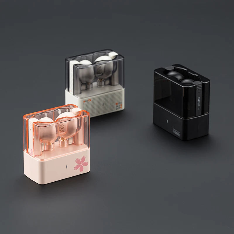 MOONDROP Block High-Quality Flat head Bluetooth TWS Earbuds Low-Latency Bluetooth V5.4