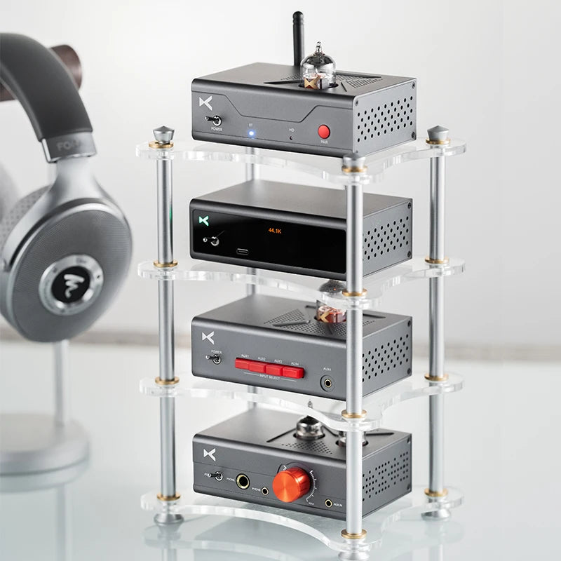 XDUOO X-R01 Multilayer Acrylic XR01 HIFI Rack Suitable for Stacking Small Amps, Decoders for MT-602 MT-604 MU-604 etc.