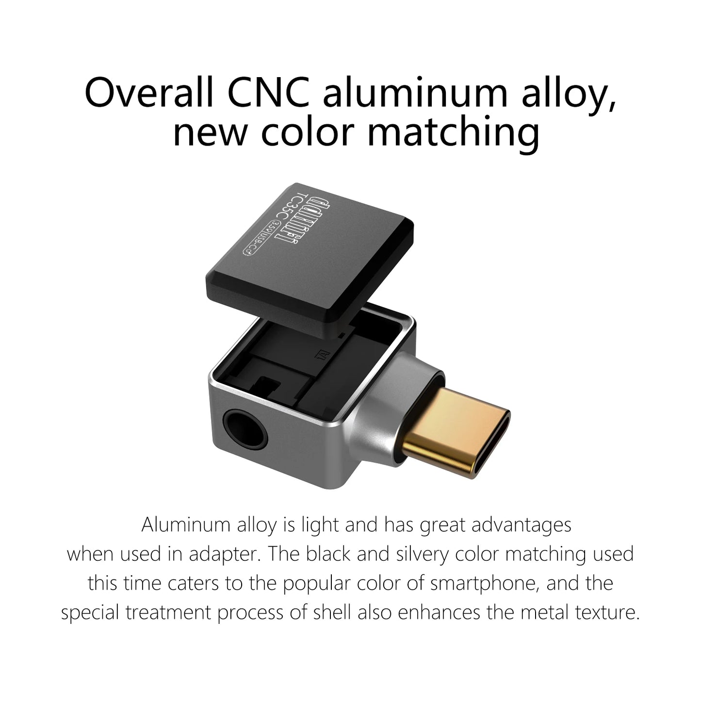 DD ddHiFi TC35C USB-C to 3.5mm Headphone Adapter & Lossless Music Decoder Up to 32bit / 384kHz PCM Decoding Type C Adapter