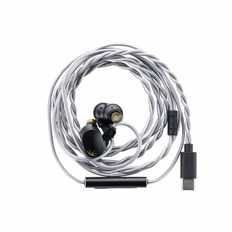 CHU II DSP TYPE-C Earphones High Performance Dynamic Driver USB-C In-Ear Monitors Headphones