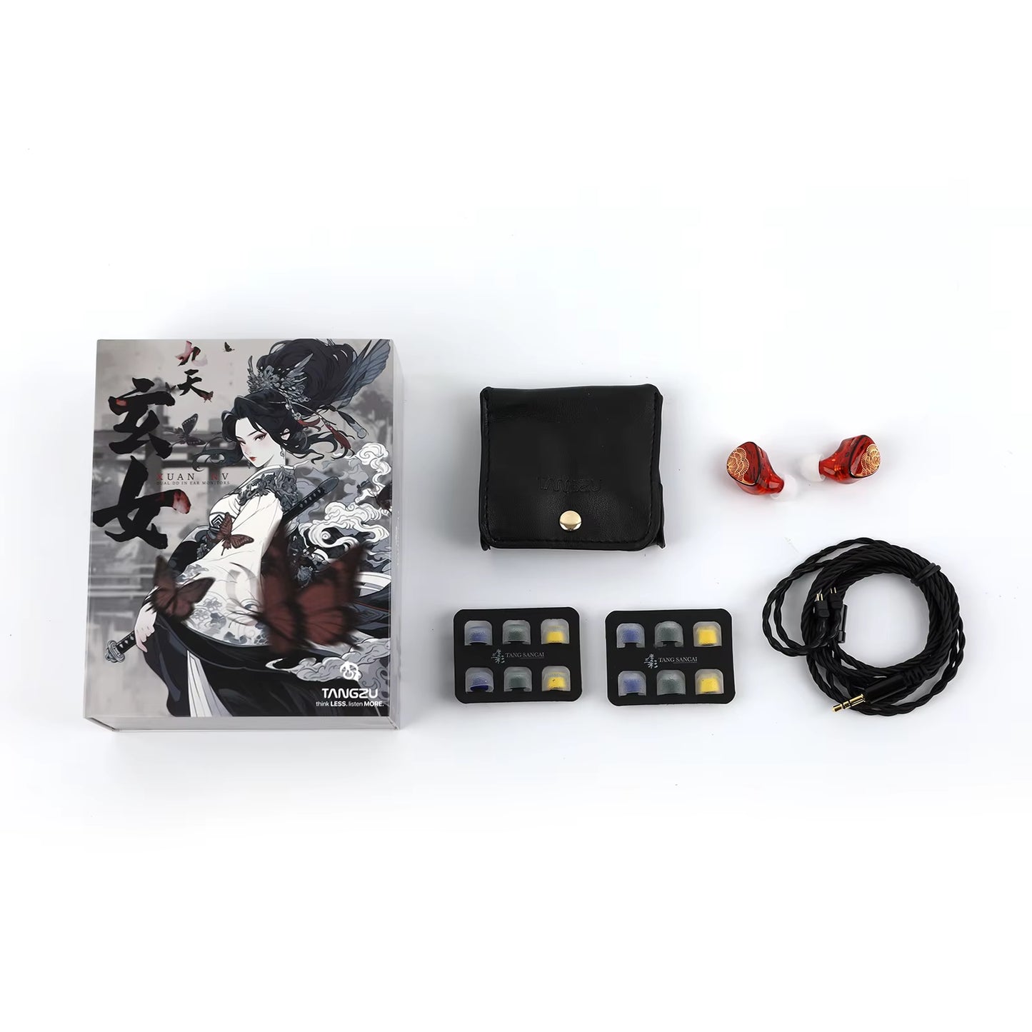 Pre-Order X HBB Xuannv 2 Dynamic Driver IEM Hifi Earphone Wired Earbuds with 0.78Mm Detachable Cable for Audiophiles