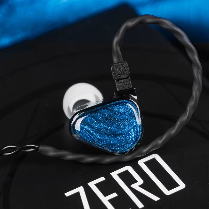 X Crinacle ZERO Earphone Dual Dynamic Drivers In-Ear Earphone with 0.78 2Pin Cable Earbuds