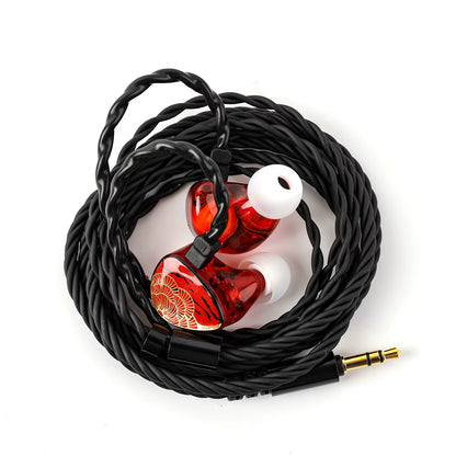Pre-Order  X HBB Xuannv 2 Dynamic Driver IEM Hifi Earphone Wired Earbuds with 0.78Mm Detachable Cable for Audiophiles