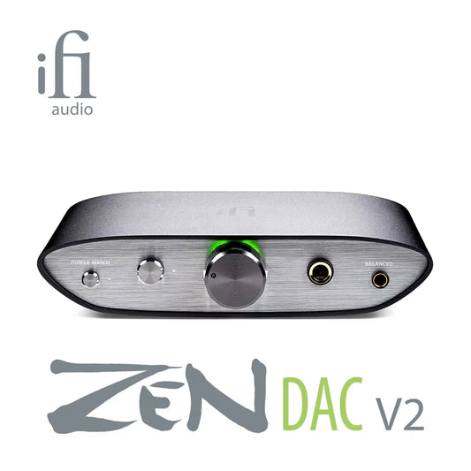 Ifi Zen DAC V2 Desktop Balanced USB Decoder Headphone Amplifier USB 3.0 RCA PC Hifi Professional Audio Music All in One Machine