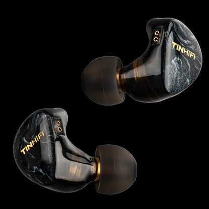 T3 plus Earphone LCP Diaphragm Dynamic Driver Tin Hifi in Ear Monitor Earbud Iems with Detachable Cable