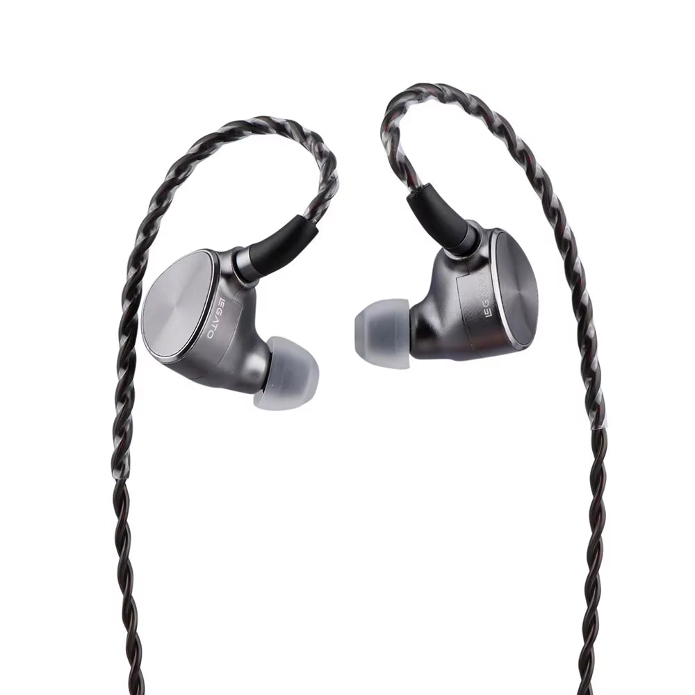 7Hz Legato 2DD Hifi in Ear Monitor Dual Dynamic Driver Earphone IEM with Detachable OCC 0.78Mm 2Pin Cable