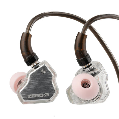 7Hz X Crinacle Zero:2 Updated 10Mm Dynamic Driver IEM Wired Earbuds Earphones Gaming Earbuds with OFC IEM Cable for Musician