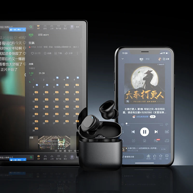 Shanling MTW200 PLUS TWS BT5.3 Wireless Earphone Support aptx Adaptive / aptX / AAC / SBC