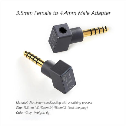 DD ddHiFi DJ30A Adapter 3.5mm Female to 4.4mm Male Apply to 3.5mm Earphone Cable from 4.4 Output