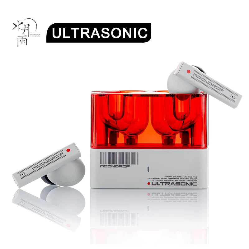 MOONDROP Ultrasonic Hybrid Drivers TWS earphone ANC LDAC Bluetooth 5.3 headset