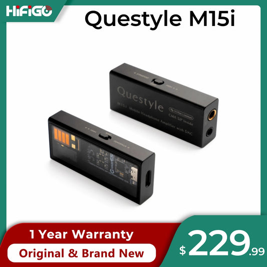 New Questyle M15i USB DAC / AMP TOREX Precision Power ES9281AC Chip Hi-Res 32-bit/768kHz PCM Native DSD512 Headphone Amplifier