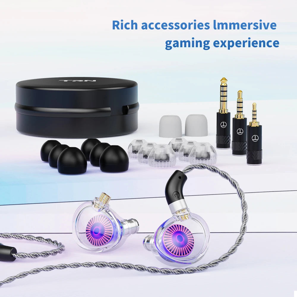 TRN Medusa High-Performance HiFi Dynamic Earphones