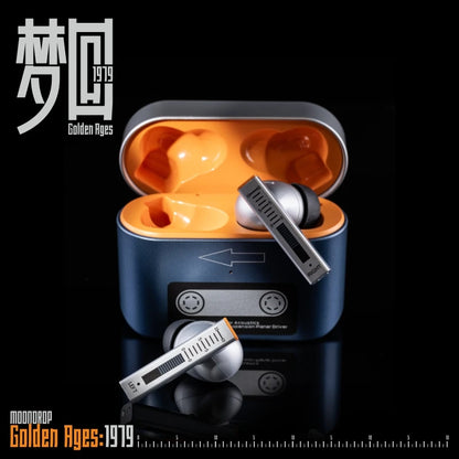 Moondrop Golden Ages TWS Earphones 13mm Super-Linear Full-Frequency Planar Magnetic Driver Multi-Protocol Lossless Transmission