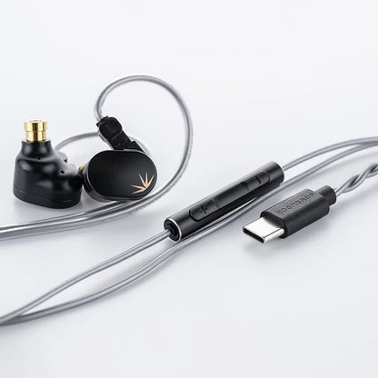 CHU II DSP TYPE-C Earphones High Performance Dynamic Driver USB-C In-Ear Monitors Headphones