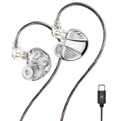 TRN V10 PRO 2DD+2BA Hybrid In-Ear Monitors with Upgraded Replaceable Cable Design