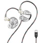 TRN V10 PRO 2DD+2BA Hybrid In-Ear Monitors with Upgraded Replaceable Cable Design