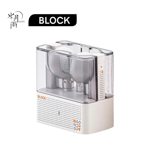 MOONDROP Block High-Quality Flat head Bluetooth TWS Earbuds Low-Latency Bluetooth V5.4