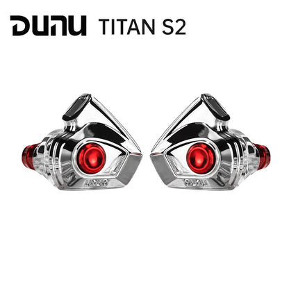 DUNU Titan S2  Earphone Dual-Chamber Dual-Magnetic Circuit High-Performance Dynamic In-ear headphone 0.78 2Pin