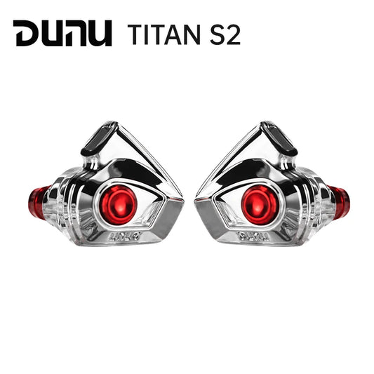 DUNU Titan S2  Earphone Dual-Chamber Dual-Magnetic Circuit High-Performance Dynamic In-ear headphone 0.78 2Pin