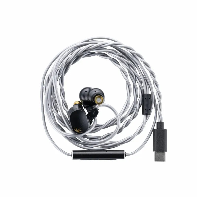 CHU II DSP TYPE-C Earphones High Performance Dynamic Driver USB-C In-Ear Monitors Headphones