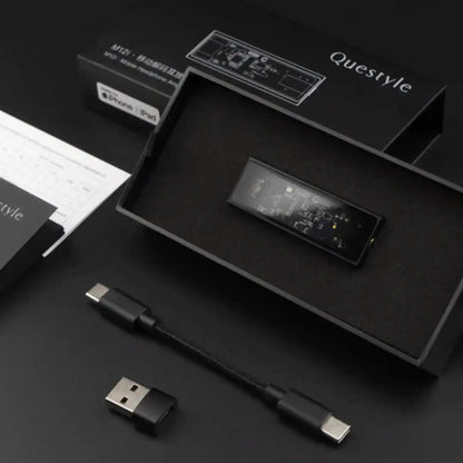 Questyle M12i ESS Flagship Portable USB DAC/AMP ES9281AC Chip Hi-res PCM DSD512 Adaptable Gain Modes Headphone Amplifier 3.5mm