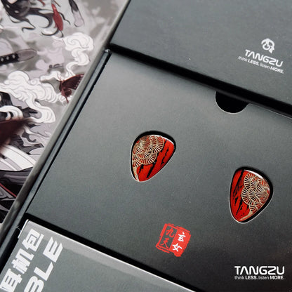TANGZU XUAN NV Dual Dynamic Driver Earphone with 0.78mm Detachable Cable